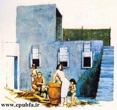 خانه های رعیتی مصر باستان-کتاب دانستنی های علمی برای کودکان -سازندگان اهرام مصر