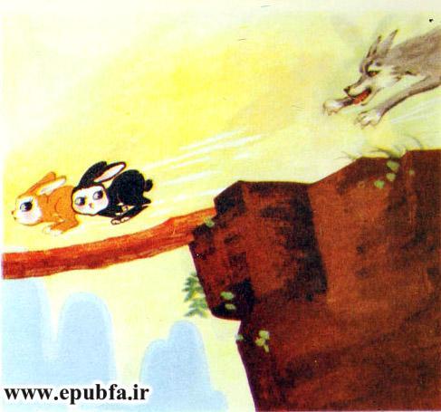 چهارخرگوش کوچولو به چیدن قارچ می‌روند-کتاب تصویری آموزش اتحاد و همکاری به کودکان-ایپابفا سایت قصه و داستان12