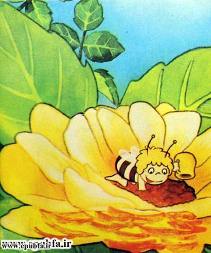 کتاب قصه کودکانه هاچ زنبور عسل، عسل درست می کند - ایپابفا 5