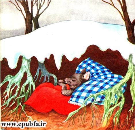 قصه کودکانه غول در جنگل- ماجرای آدم برفی مرموز - ارشیو قصه و داستان ایپابفا