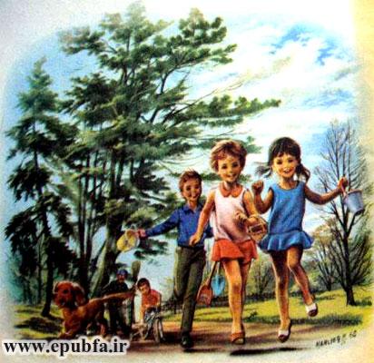 بچه ها در پارک می دوند و شادی می کنند-قصه کودکانه ایپابفا