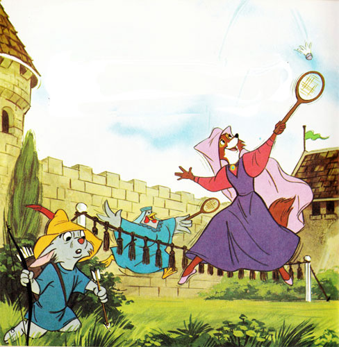 دوشیزه ماریان روباه و خانم مرغه تنیس بازی می کنند -قصه کودکانه ایپابفا