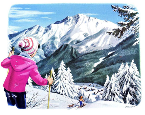 کتاب قصه مارتین در کوهستان و اسکی بازی - ارشیو قصه و داستان ایپابفا