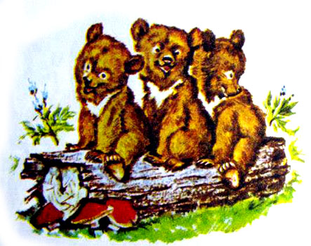 قصه کودکانه ماجرای سه بچه خرس-داستان‌های مصوّر رنگی برای کودکان -ارشیو قصه و داستان ایپابفا