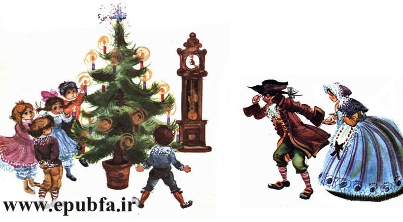 قصه کودکانه درخت کاج نقره ای در جشن کریسمس-ارشیو قصه و داستان ایپابفا