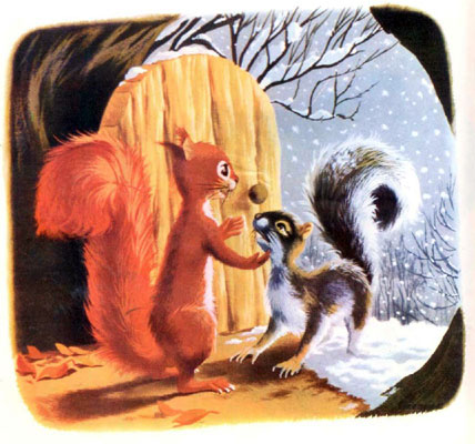 قصه کودکانه «سنجاب بازیگوش»-داستانهای مصور رنگی برای کودکان-ارشیو قصه و داستان ایپابفا