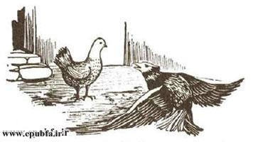 قصه آموزنده «گناه مرغ خانگی»-قصه‌های کِلیله‌ودِمنه برای بچه‌های خوب- ارشیو قصه و داستان ایپابفا