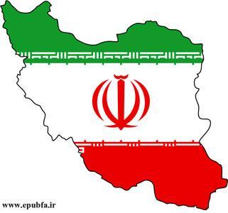نقشه سه رنگ ایران