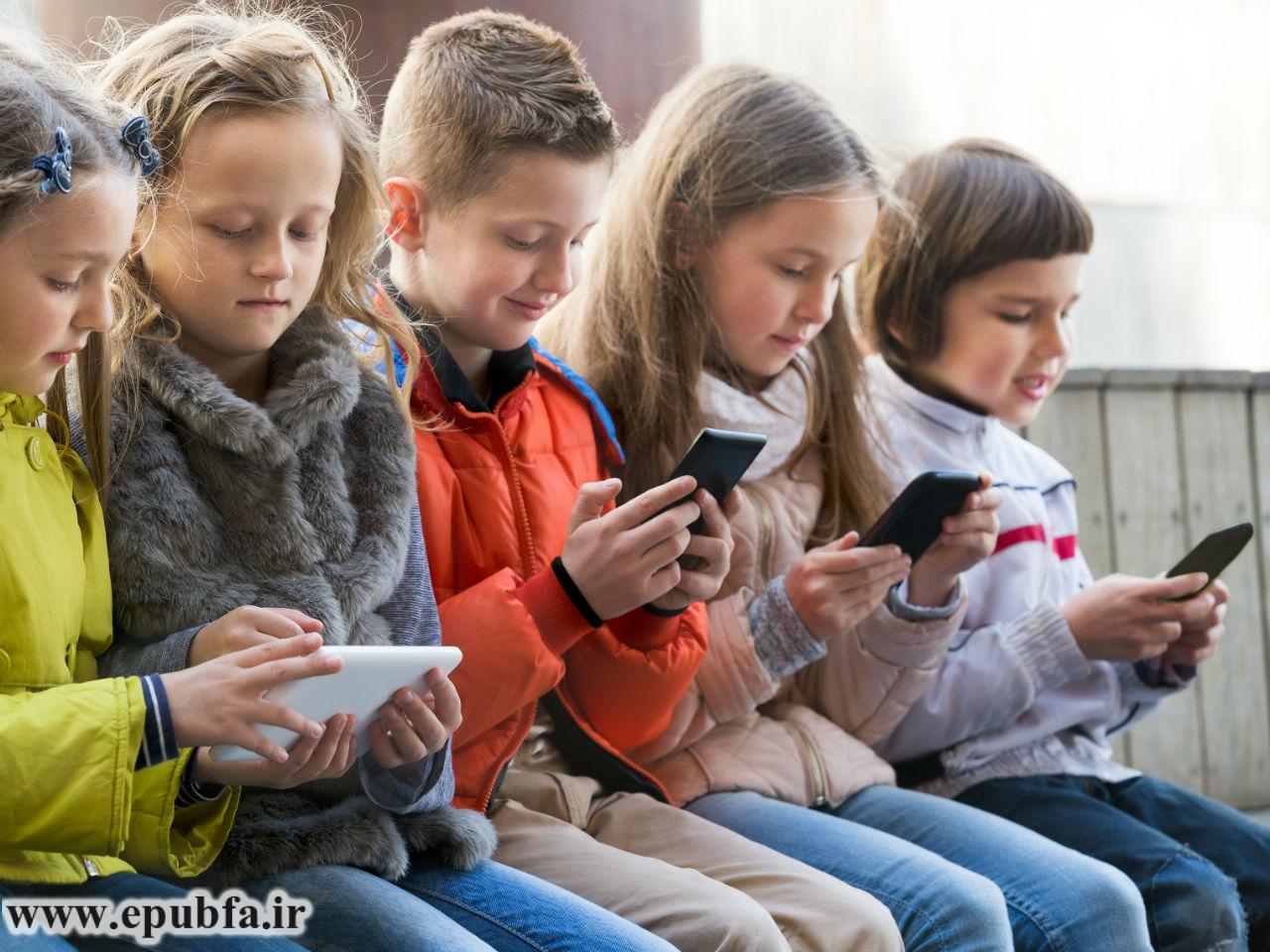 تاثیر تلفن همراه بر کودکان و نوجوانان