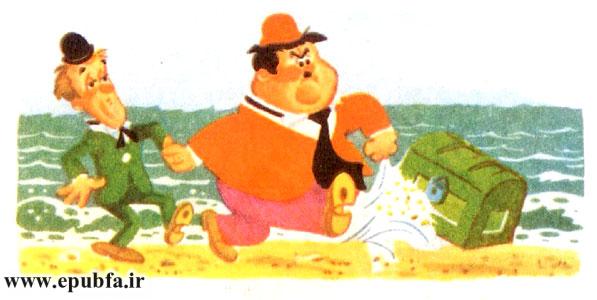 داستان مصور طنز برای کودکان: لورل و هاردی و صندوق چوبی قدیمی 1