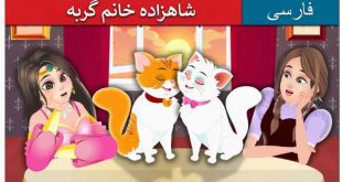 داستان تصویری کودکانه شاهزاده خانم گربه