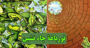 قصه کودکانه قورباغه چاه نشین - ماهی سیاه کوچولو