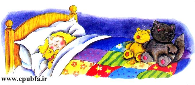 داستان خواب کودکان: سبیلو، گربه‌ی پارچه‌ای 2
