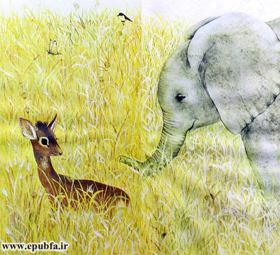 داستان کودکانه: فیل کوچولو || آشنایی با زندگی فیل ها در طبیعت 3