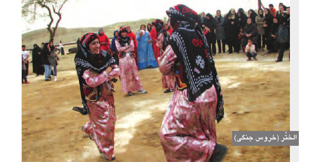 بازی‌های محلی و بومی ایران: بازی الخُتر (خروس‌جنگی)