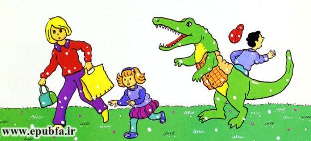 داستان کودکانه: تمساح خنده‌ رو || آموزش مسواک زدن به کودکان 2