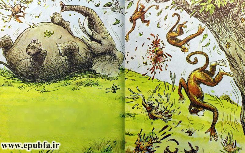 داستان کودک: فیلی که می‌خواست عطسه کند! || درس شجاعت از موش دلیر 13