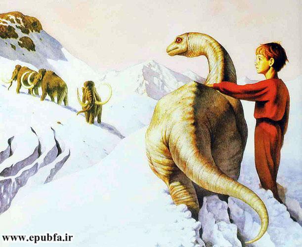 داستان تخیلی کودکانه: سفر به عصر دایناسورها || عصر ژوراسیک 4