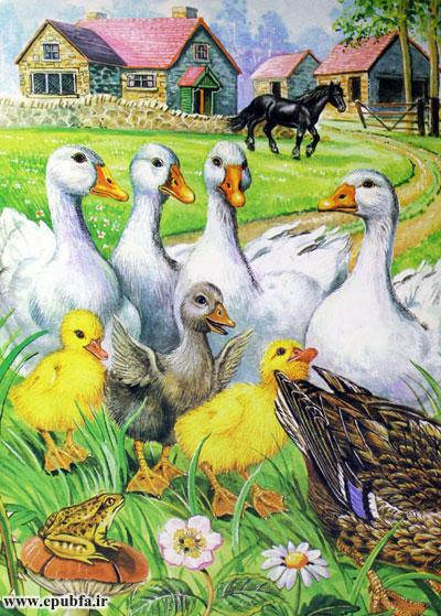 داستان کودکانه: جوجه‌ی سرراهی || اردک خانم و غازک 3