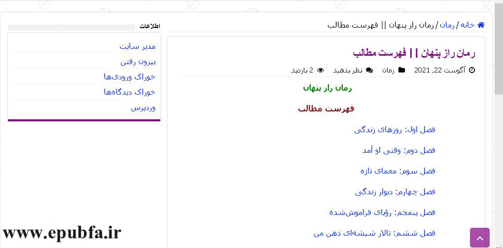 آموزش-انتشار-رمان-در-سایت-وردپرس5