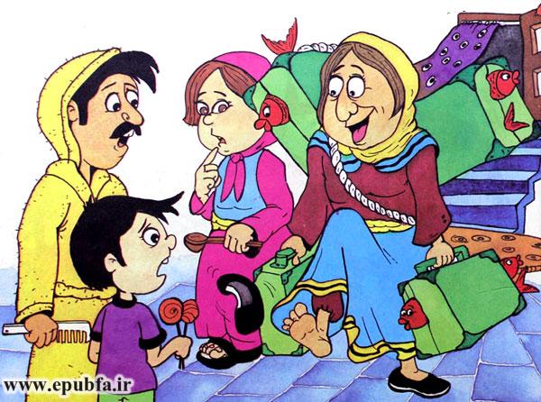 قصه کودکانه: حسنی می‌خواد قوی بشه! / خاصیت ماهی و میگو برای کودکان 2