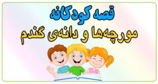 قصه-شب-کودک-مورچه‌ها-و-دانه‌ی-گندم