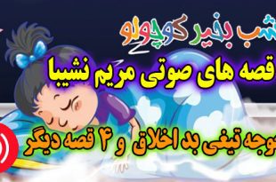 قصه صوتی: جوجه تیغی بداخلاق و 4 قصه دیگه / با صدای: مریم نشیبا #2 4