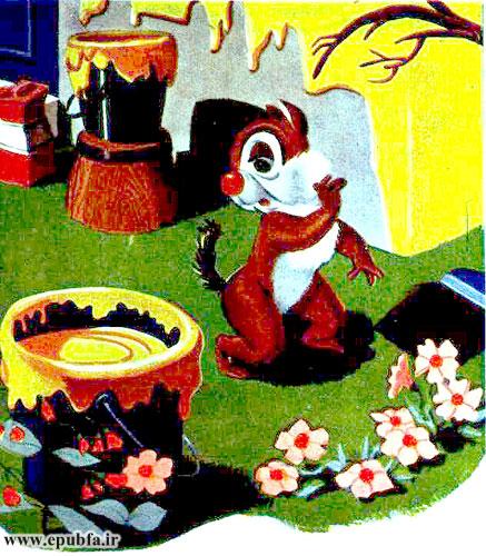 قصه کودکانه قدیمی: اردک باهوش و بچه سنجاب‌های کوچولو 12