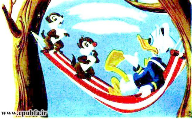 قصه کودکانه قدیمی: اردک باهوش و بچه سنجاب‌های کوچولو 6