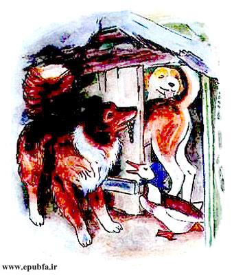 کتاب قصه کودکانه قدیمی: سرگذشت پرسفید / اردک ساده‌لوح در دام روباه حیله‌گر 17