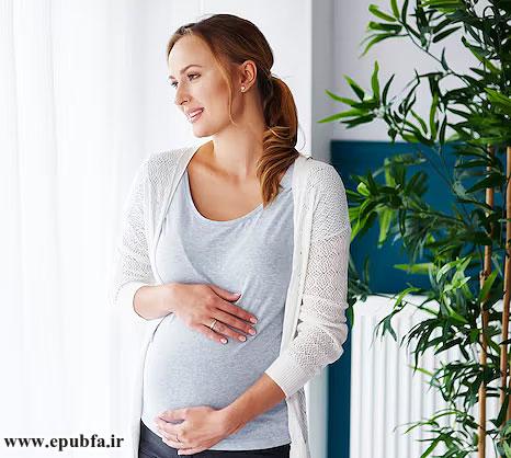 زن باردار در زمان حاملگی