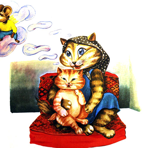 داستان رنگی کودکانه: قصه خاله موشی / دعوای موش و گربه از کی شروع شد! 12