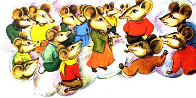 داستان رنگی کودکانه: قصه خاله موشی / دعوای موش و گربه از کی شروع شد! 11
