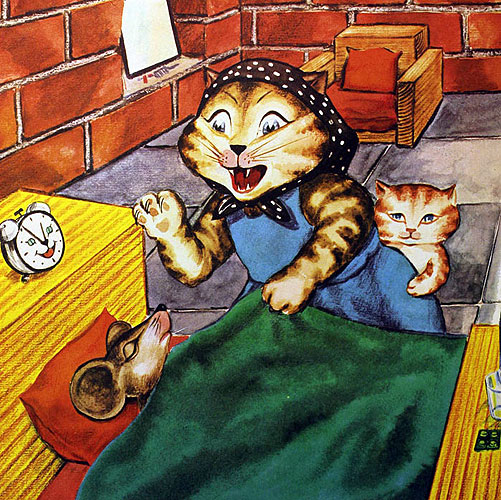 داستان رنگی کودکانه: قصه خاله موشی / دعوای موش و گربه از کی شروع شد! 13