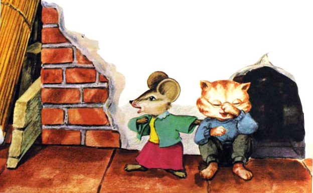 داستان رنگی کودکانه: قصه خاله موشی / دعوای موش و گربه از کی شروع شد! 5
