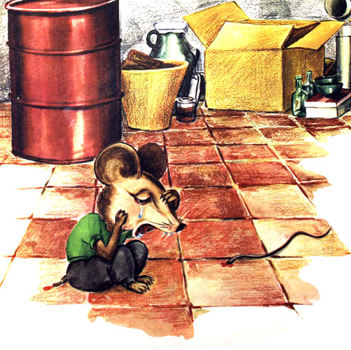 داستان رنگی کودکانه: قصه خاله موشی / دعوای موش و گربه از کی شروع شد! 6