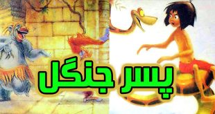 داستان مصور کودکانه پسر جنگل (16)