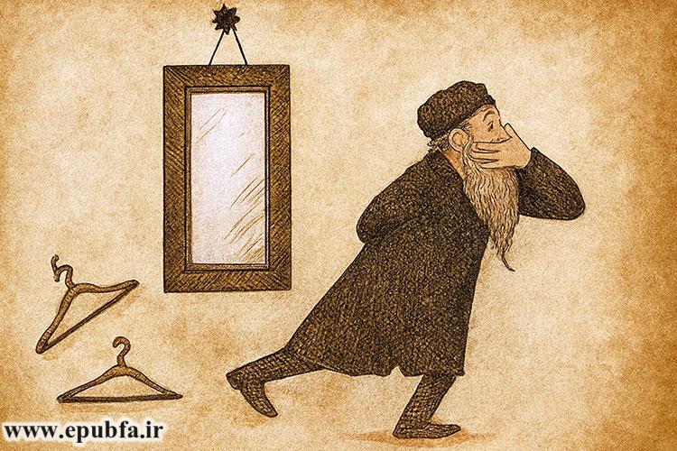 پیتر دیگر حرفی نزد و به‌تندی به‌طرف آینه مقابل خویش رفت و روبروی آن قرار گرفت و به درون آینه نگریست.