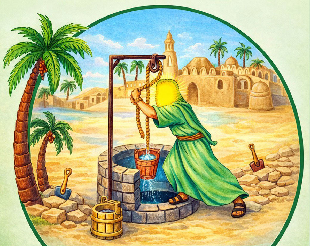 علی (ع) از نوجوانی کار و تلاش را دوست داشت.