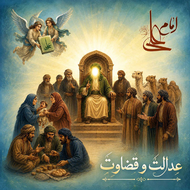 کتاب داستان کودکانه
عدالت و قضاوت